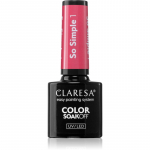 Claresa SoakOff UV/LED Color So Simple Geelk&uuml;&uuml;nelakk varjund 1 5 g