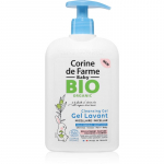Corine de farme Baby BIO Cleansing Gel Mitsellaargeel kehale ja juustele lastele 500 ml