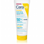 CeraVe Invisible Hydrating Sunscreen SPF 50+ P&auml;evituspiim n&auml;ole ja kehale SPF 50+ 177 ml