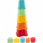 Chicco Eco+ 2in1 Stacking Cups virnastatavad topsid 6-36 m 10 tk