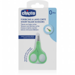 Chicco Short Blade Scissors &uuml;mmarguse otsaga beebi k&uuml;&uuml;nte k&auml;&auml;rid 0 m+ 1 tk