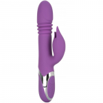 California Exotic Enchanted Kisser kliitori stimulaatoriga vibraator Purple 23,5 cm