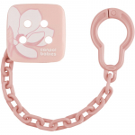 Canpol babies Gold Soothers Holder lutikett Pink 1 tk