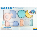 Canpol babies Pastels k&otilde;risti hammustava osaga kinkekomplekt 0m+