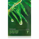 Dr.Ceuracle Tea Tree Purifine Rahustav n&auml;o lehtmask probleemsele nahale, akne vastu 23 ml