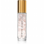 Crystallove Rose Quartz Oil Bottle Rollon kristallidega 10 ml