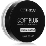 Catrice Soft Blur Matte Setting Powder fikseeriv tolmpuuder varjund 001 Translucent 8 g