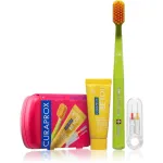 Curaprox Travel Set Reisikomplekt hammastele, keelele ja igemetele