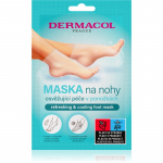 Dermacol Foot Mask Refreshing & Cooling Taastav jalamask sokkides v&auml;rskendava toimega 1 paar