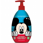 Disney Mickey Shampoo & Shower Gel &Scaron;ampoon ja du&scaron;igeel kaks-&uuml;hes lastele 500 ml