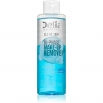 Delia Cosmetics Clean Skin Kahefaasiline meigieemaldaja n&auml;ole ja silma&uuml;mbruse piirkonnale 200 ml