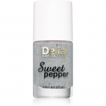 Delia Cosmetics Sweet Pepper Black Particles K&uuml;&uuml;nelakk varjund 01 Cloudy 11 ml
