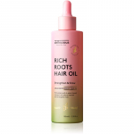 delhicious RICH ROOTS AMLA & ROSEMARY HAIR OIL Niisutav ja rahustav &otilde;li kuivale ja s&uuml;gelevale peanahale 100 ml