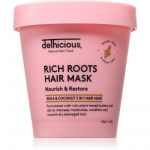 delhicious RICH ROOTS Nourishing Hair Mask Toitev juuksemask kolm-&uuml;hes 175 g