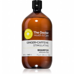The Doctor Ginger + Caffeine Stimulating Tugevdav &scaron;ampoon n&otilde;rkadele v&auml;lja langema kippuvatele juustele kofeiiniga 946 ml