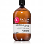 The Doctor Keratin + Arginine + Biotin Maximum Energy Keratiini&scaron;ampoon juuste tugevdamiseks ja s&auml;ra andmiseks 946 ml