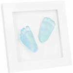 Dooky Crystal Memories DeLuxe 3D Frame Handprint & Footprint beebi k&auml;e- ja jalaj&auml;lgede tegemise komplekt 1 tk