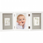 Dooky Luxury Memory Box Triple Frame Printset beebi k&auml;e- ja jalaj&auml;lgede tegemise komplekt 1 tk