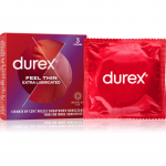 Durex Feel Thin Extra Lubricated kondoomid 3 tk