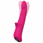 Dream Toys Honey Bear kliitori stimulaatoriga vibraator Magenta 21,2 cm