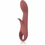 Dream Toys NUDE Sierra G-spot Duo kliitori stimulaatoriga vibraator 20 cm