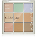 Dasique Pro Concealer Palette Peitekreemi palett ebat&auml;iuslikule nahale varjund 01 Cover 8 g