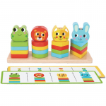 2Kids Toys Wooden Activity Toy Friends aktiveeriv m&auml;nguasi puidust 18 m+ 27 tk