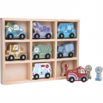 2Kids Toys Wooden Car Set m&auml;nguasjade komplekt 2y+ 12 tk