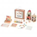 eliNeli Montessori Box 19-24 m m&auml;nguasjade komplekt puidust