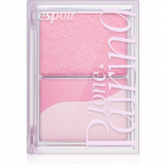 espoir Tone Pairing Cheek Trio p&otilde;sepuna t&auml;iusliku ilme jaoks varjund Pink Icing 9 g