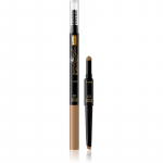 Eveline Cosmetics Brow Styler T&auml;pne kulmupliiats kolm-&uuml;hes varjund 01 Medium Brown 1,2 g