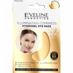 Eveline Cosmetics Gold Illuminating Compress Silma h&uuml;drogeelmask teoekstraktiga 2 tk