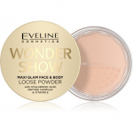 Eveline Cosmetics Wonder Show Kirgastav tolmpuuder n&auml;ole ja kehale Maxi Glam 6 g