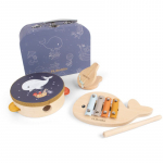 FILIBABBA Play Set My First Wooden Toy Instruments muusikam&auml;nguasi lastele 3 tk