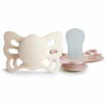 FRIGG Butterfly Size 1:0-6 months lutt Cream/Blush 2 tk