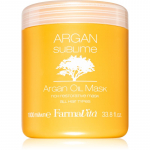 FarmaVita Argan Sublime Taastav ja niisutav juuksemask 1000 ml