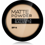 Gabriella Salvete Matte Powder Matistav puuder SPF 15 varjund 01 8 g
