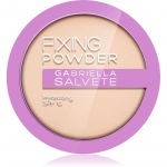 Gabriella Salvete Fixing Powder Hydrating Peen kompaktpuuder SPF 15 varjund 01 Pure Nude 8 g