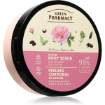 Green Pharmacy Damask Rose & Shea Butter Body Scrub Keha suhkrukoorija 200 ml