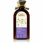 Green Pharmacy Chamomile & Linseed Oil Shampoo Toitev &scaron;ampoon v&auml;rvitud juustele 350 ml