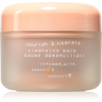 Glow Hub Nourish & Hydrate Toitev puhastuspiim-palsam virsikuekstraktiga 100 g