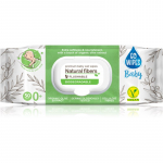 GoWipes Baby Natural Fibers &Otilde;rnad niisked salvr&auml;tikud beebile tundlikule nahale 0+ 50 tk
