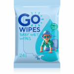 GoWipes Baby Wet Wipes &Otilde;rnad niisked salvr&auml;tikud beebile v&auml;ga kuivale, tundlikule ja atoopilisele nahale 24 tk