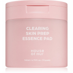 House of Hur Clearing Skin Prep Essence Pad Koorivad puhastuspadjad niisutava toimega 140 ml