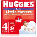Huggies Little Movers Pants &uuml;hekordselt kasutatavad p&uuml;ksm&auml;hkmed 9-14 kg 36 tk