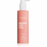 ICONIQUE Professional BRIGHT LIKE YOU Colour & Shine Protection Conditioner Taastav palsam v&auml;rvitud juustele 250 ml