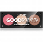 Inglot Face Palette Valgustpeegeldav kreem, p&auml;ikesepuuder ja p&otilde;sepuna varjund Good Mood 7.2 g