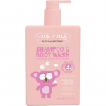 Jack N&rsquo; Jill Natural Bathtime Shampoo & Body Wash &Scaron;ampoon ja du&scaron;igeel lastele 300 ml