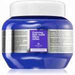 Kallos Coloring Hair Mask Silver Reflex Juuksemask kollaste toonide neutraliseerimiseks 275 ml