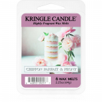 Kringle Candle Chiffon Parfait & Peony sulatusvaha 64 g